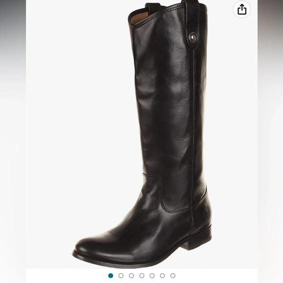 Frye Shoes - Frye Melissa Button Lug Equestrian-Inspired Boots, size 6